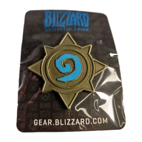 3 X Blizzard Collectible Pins -BlizzCon 2016 Hearthstone Logo Brand New Sealed - Picture 5 of 5