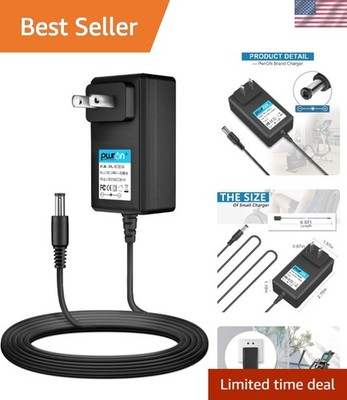 Ultimate 6.6FT Power Adapter 12V 2A for Life Fitness X1 X3 Elliptical Machines
