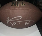 Signed NFL Wilson Football Autograph COA Ricky Williams NFL Autograph