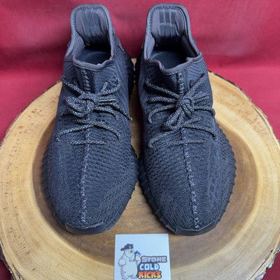 Adidas Yeezy Boost 350 V2 Black Non-Reflective Size 10 FU9006 | eBay