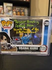 Obanai Iguro Funko Pop Demon Slayer JSA authentication Signed LE 20 Second Form