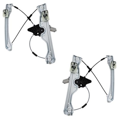 Pair Of Front Window Regulators 2016-2021 Chevrolet Malibu RS LS 2.0L 84198847