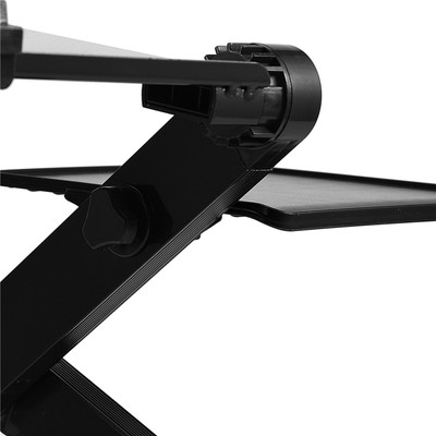 360° Adjustable Foldable Laptop Desk Table Stand Holder W/ Cooling Dual Fan VK