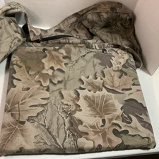 Camouflage Hunting Seat Cushion with Pockets, No Back Rest