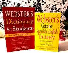 Webster's Dictionary for Students & Webster's Concise Spanish-English Dictionary