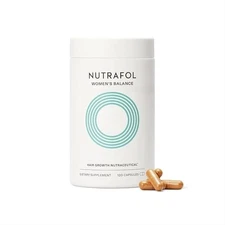 NUTRAFOL Womens Balance Hair Growth Nutraceutical 120 Capsule Exp 10/2026