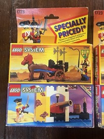 LEGO 1723 Pack Of 1794 Dragon Masters And 1795 Imperial guards NEW Sealed RARE!