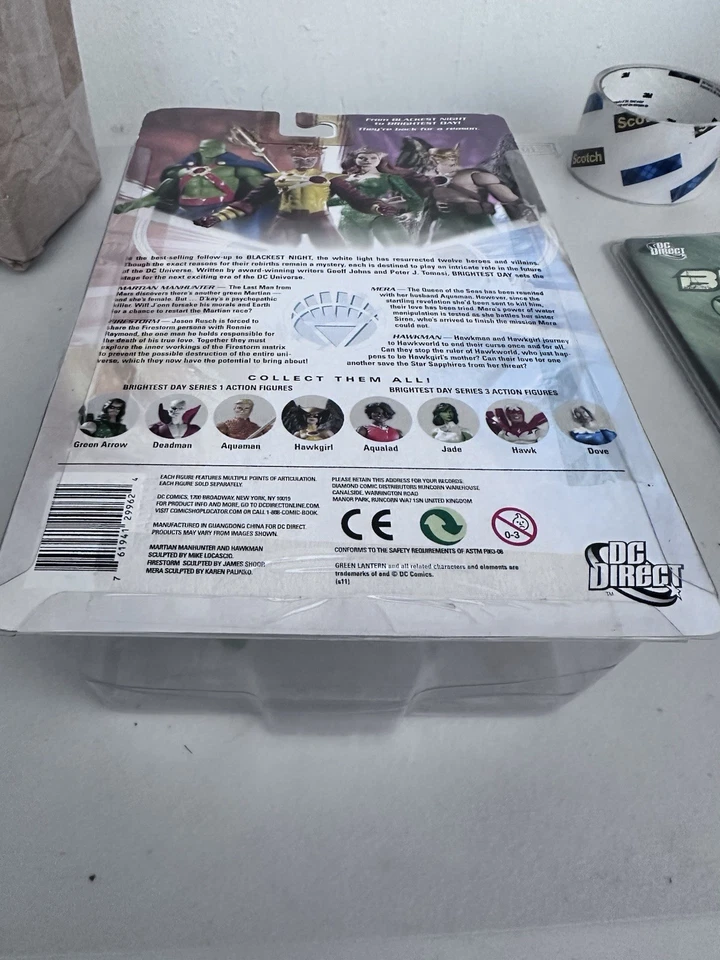 Brightest Day Mera DC Direct Series 2 Collector Action Figure DC Comics (New) - Image 3 of 4