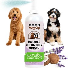 Dog Detangler Spray Dematting for Doodle - Natural Dog Leave in Conditioner S...