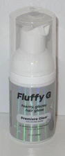 Hally Fluffy G Foamy Glazey Hair Gloss Premiere Clear Shine Travel Size 1oz 30ml