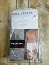 Munsingwear Men's 3 Pack Size 38 Full Rise Briefs Kangaroo Pouch Discontinued