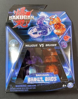 Bakugan Brawl Bros Pack [ Nillious vs Bruiser ] NEW