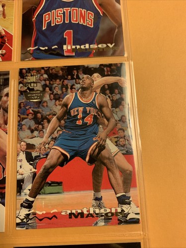 1993 Topps Stadium Club Basketball Members Only Anthony Mason #312