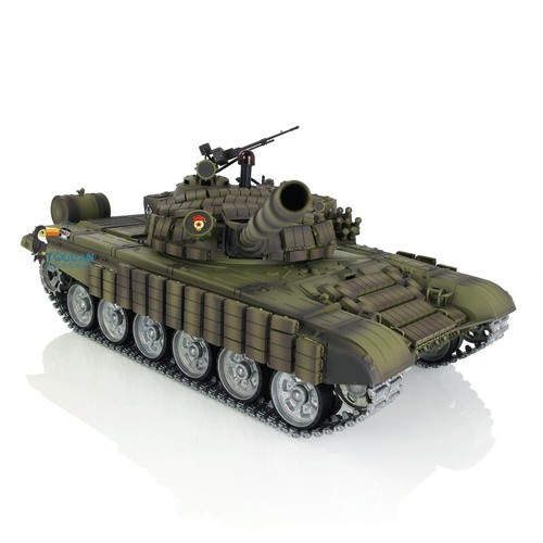 1/16 HengLong New Armor T72 RC IR BB Tank 3939 Red Eye Metal Wheels 360°Turret - Picture 5 of 12
