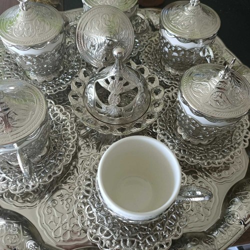  Turkish coffee cups  set - Picture 9 of 9