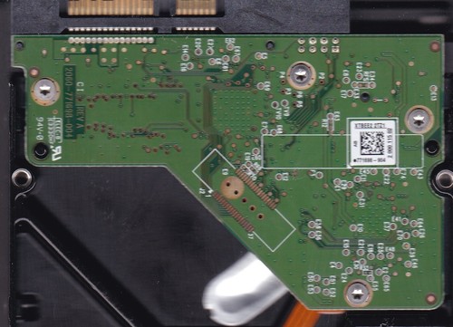 WD WD7500AARX-00N0YB0 dcm: HBNNHT2MBB sn: WCC0S Thailand 2012 750GB SATA A12-14 - Picture 2 of 2