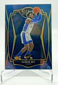 Saddiq Bey RC BLUE PRIZM SP 2020-21 Panini Select #175 - Premier Level (Rookie)