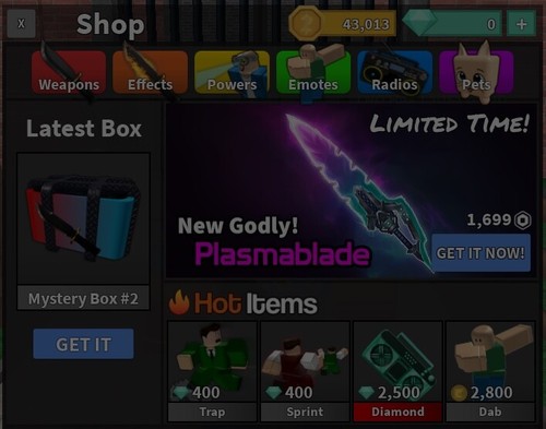 FLASH SALE ROBLOX MM2 MURDER MYSTERY 2 COIN  CANDIES SHOP READ DESCRIPTION