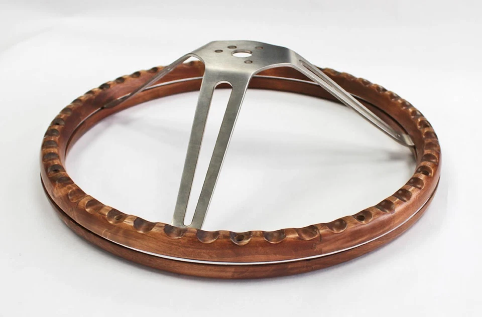 74-94 GMC Truck C15 C25 C1500 Jimmy 15" madera manchada agarre volante GMC tapa Foto 4 de 4