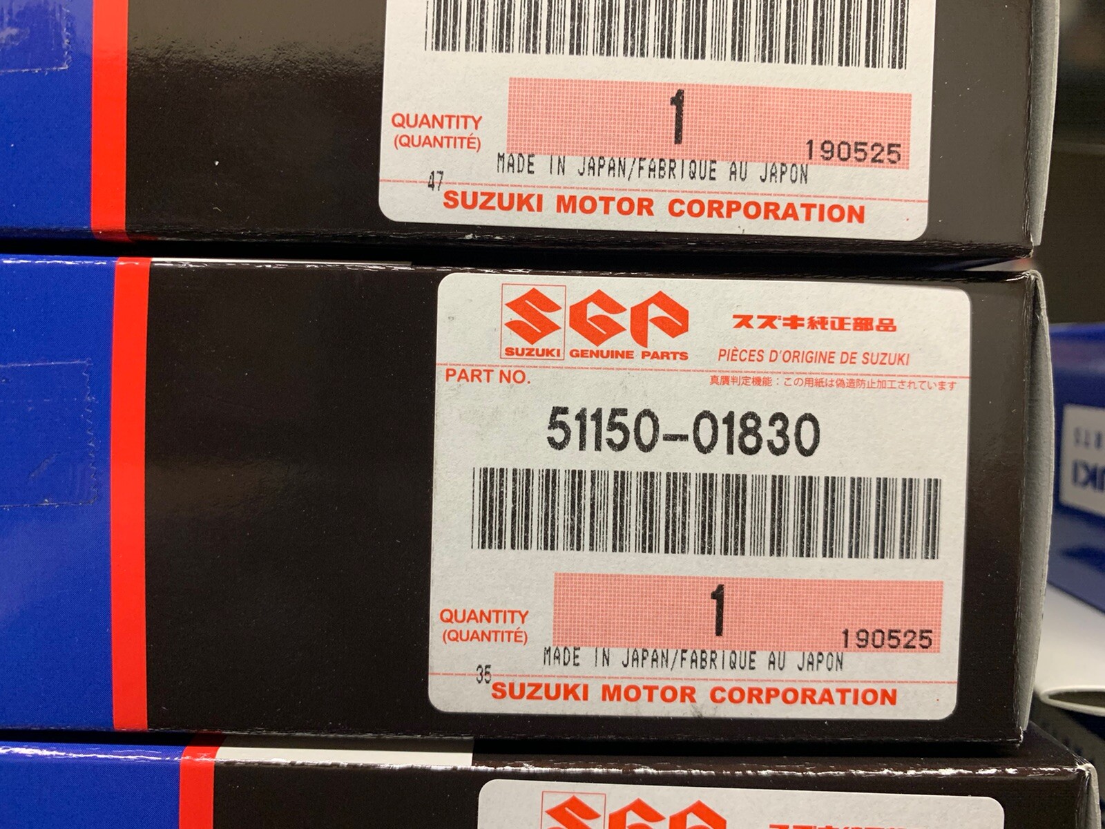 51150-01830 SUZUKI GENUINE OEM FACTORY FORK SEAL KIT 2011-2020 GSXR600 GSXR750 