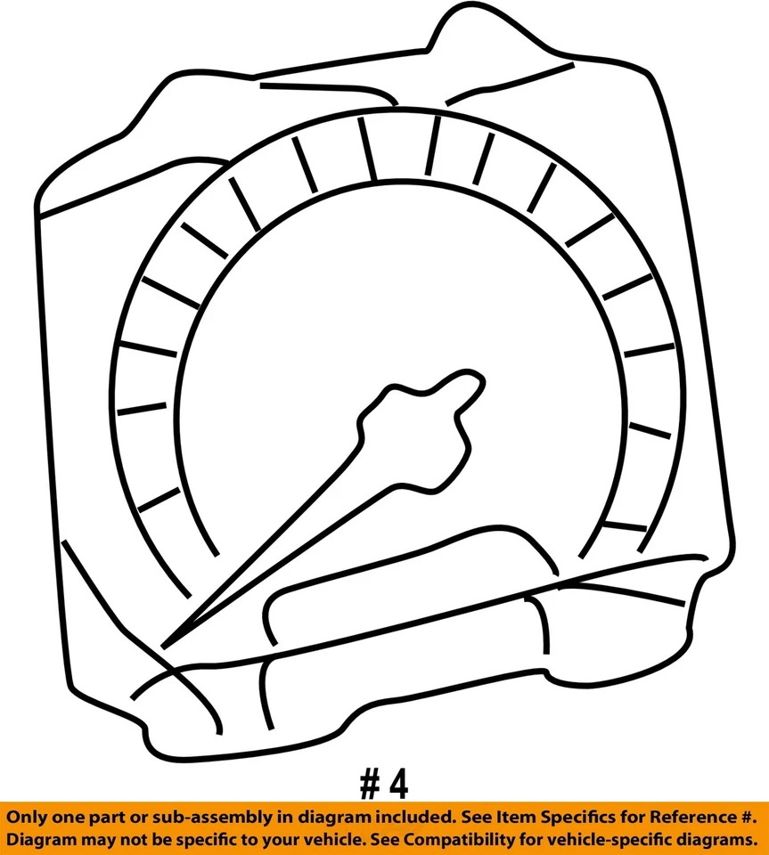 Medidor de velocímetro usado se adapta a: 1998 Lexus GS400 MPH clúster grado A Foto 4 de 4
