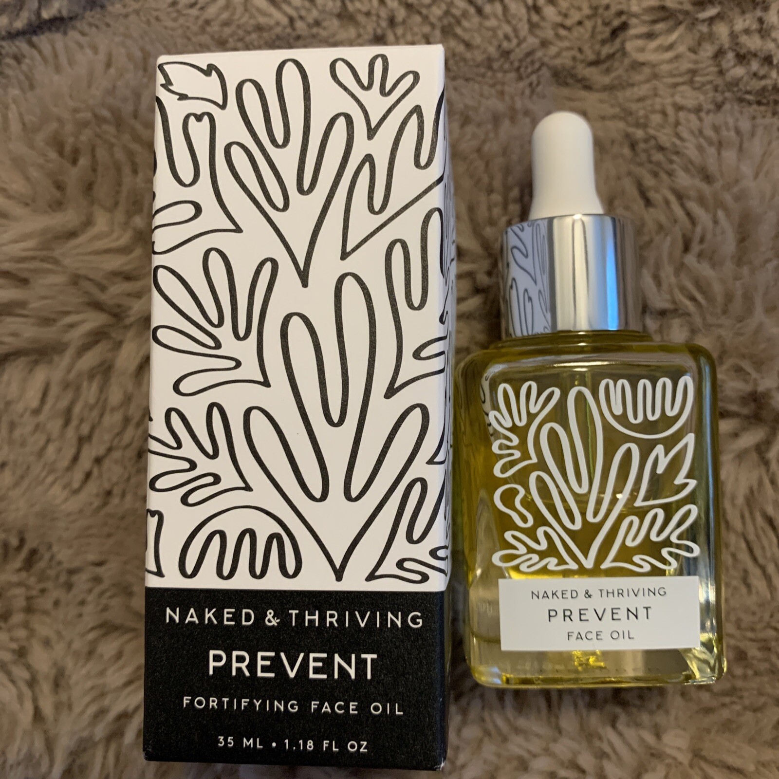 Naked & Thriving Prevent AntiAging Face Oil Full Sz 35ml New In Box