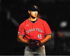 BRANDON BIRDSELL HAND SIGNED TEXAS TECH RED RAIDERS 8X10 PHOTO W/COA