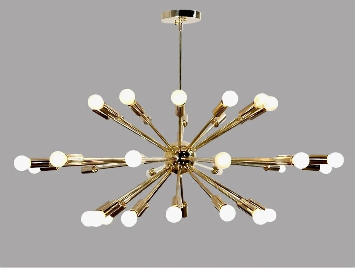 Spectacular Large Mid Century Sputnik Chandelier Ceiling Light