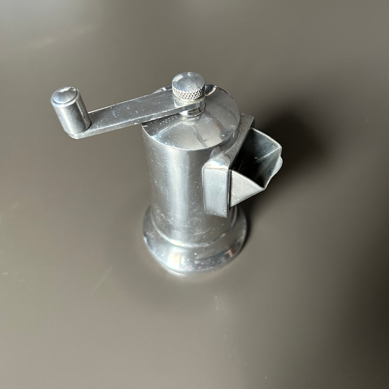 Vintage Perfex Salt/Pepper Mill Solid Cast Aluminum 4” eBay