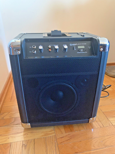 ION Audio BLOCK ROCKER AM/FM All-in-One Portable Speaker System for iPod