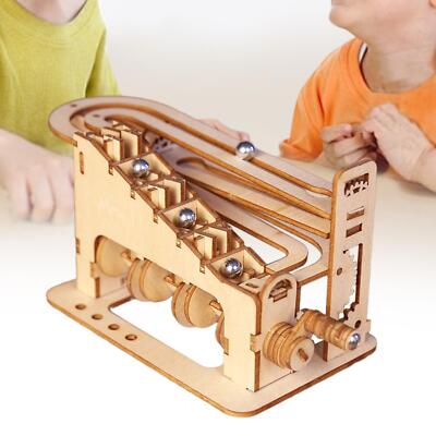 Murmelbahn Modellbausätze Hobbys Spielzeug selbst zusammenbauen Wohndeko 3D Holz
