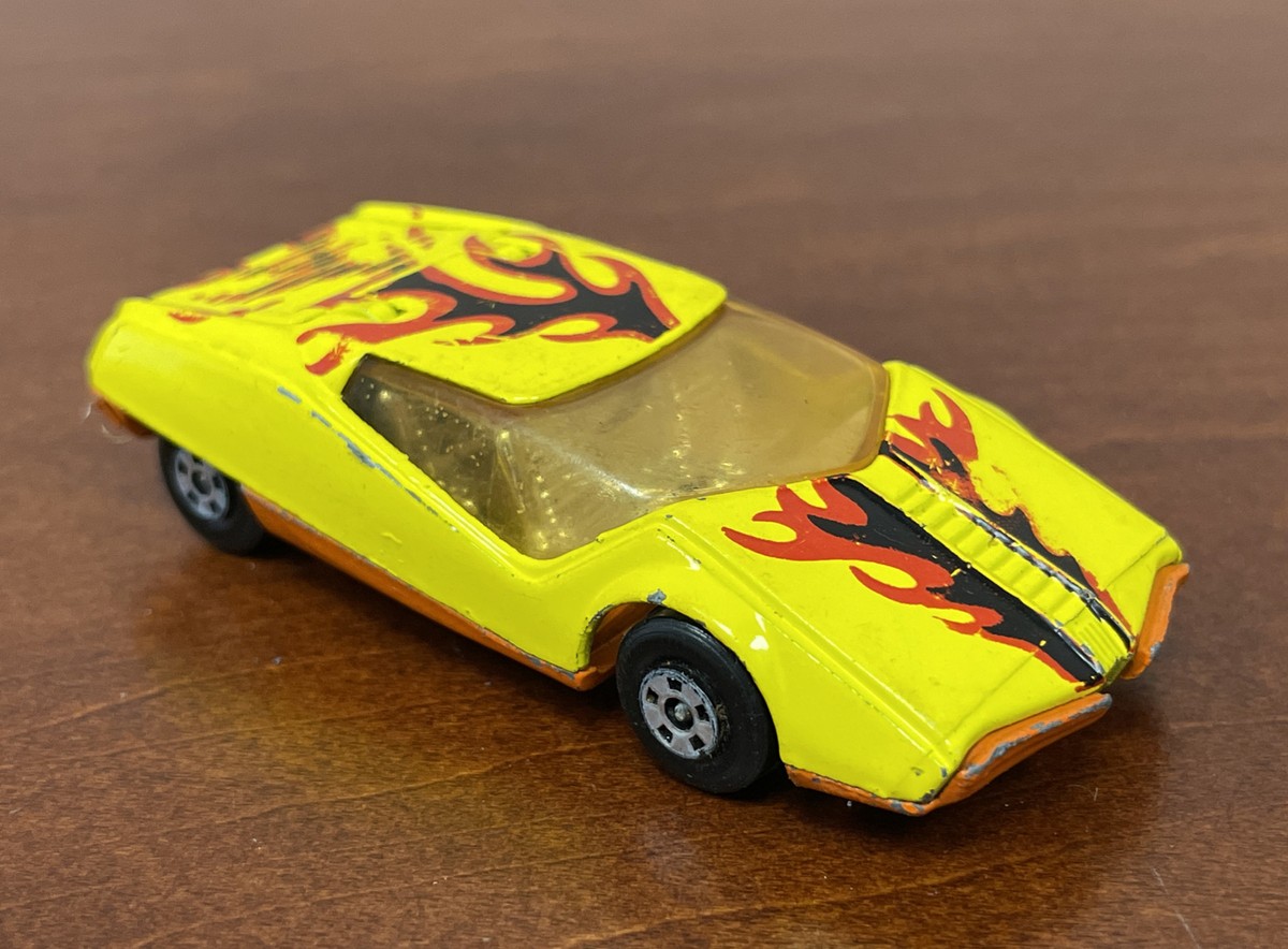 1973 Lesney MATCHBOX SuperFast No.33 Datsun 126X Yellow & Orange w