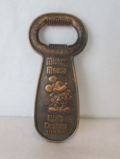 Canada Metal Mickey Mouse Bottle Opener Disneyland Walt Disney Souvenir
