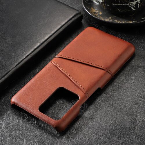 Funda delgada de cuero PU con ranura para tarjeta para Samsung Galaxy S25 Ultra S24 S23 S22 S21 - Imagen 9 de 20