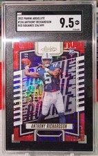 2023 Panini Absolute Anthony Richardson Rookie RED SQUARES /499 COLTS SGC 9.5