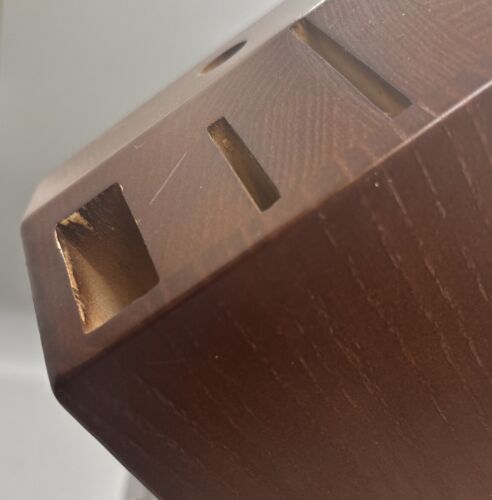 JA Henckels International Cherry Wooden Knife Block 9 Slot - Picture 6 of 9