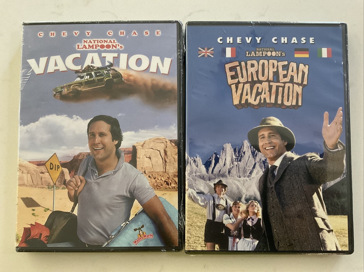 National Lampoon's Vacation + European Vacation 2 DVD Comedy Chevy