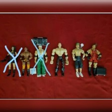 WWE Wrestling Action Figures 2003 Jakks Pacific lot 3 VERY RARE!