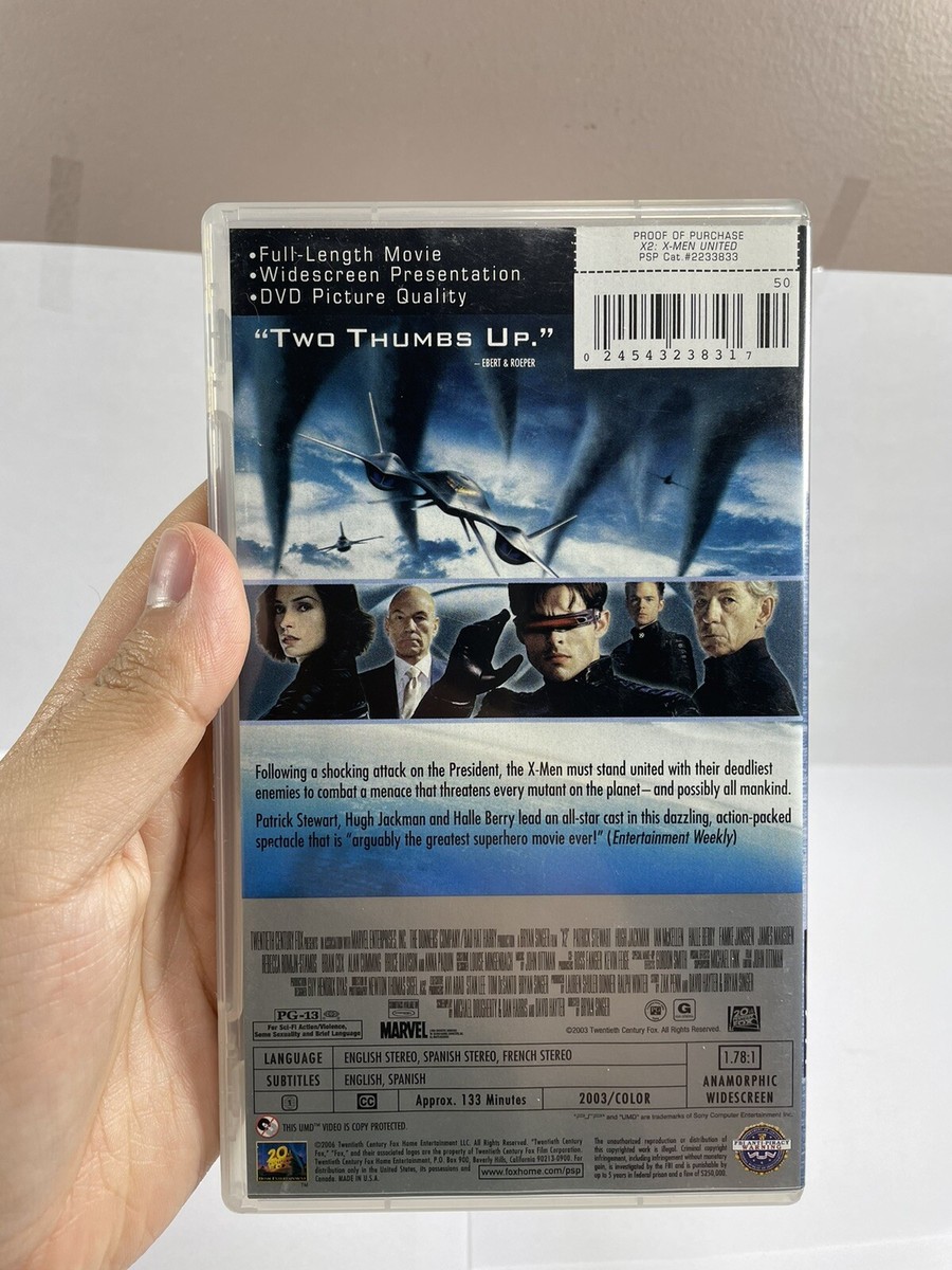 X2: X-Men United (Sony PSP UMD, 2006) TESTED! X2: X-Men United (Sony PSP UMD, 2006) TESTED!