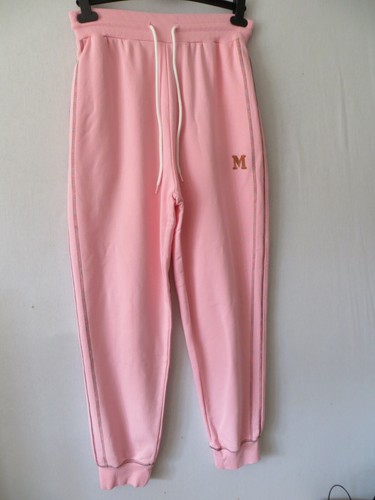 MISSONI PINK JOGGER SWEAT PANTS TROUSERS SIZE S NEW WITH TAG - Picture 2 of 8