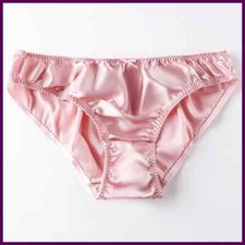 Womens Daliy Underwear Cheeky Shiny Satin Panties Silk Panties Briefs Bikinis