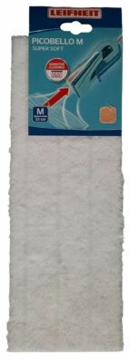 Leifheit 56608 Wischpad Picobello Extra Soft 33cm Wischbezug für Parkett,Laminat