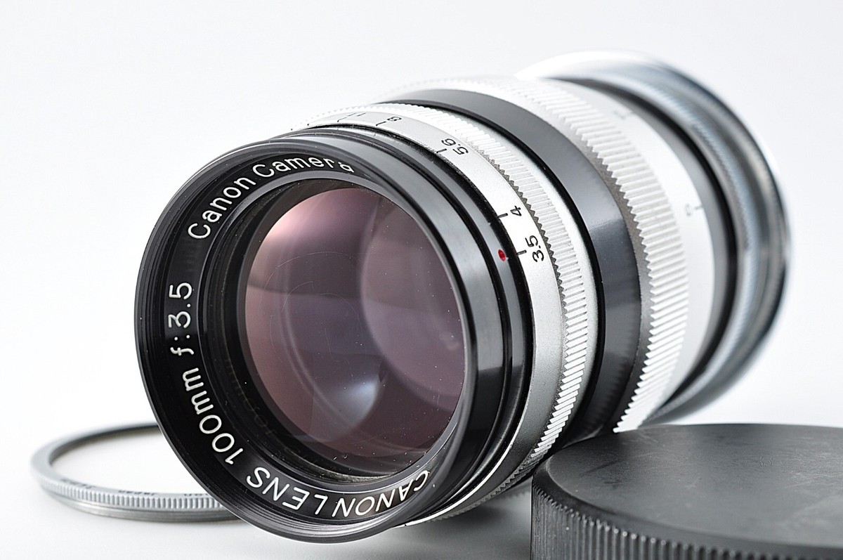 CANON Lens 100mm f/3.5 LTM ライカマウント Canon Lens 100mm F3.5 Ⅱ | ヨアケマエカメラ