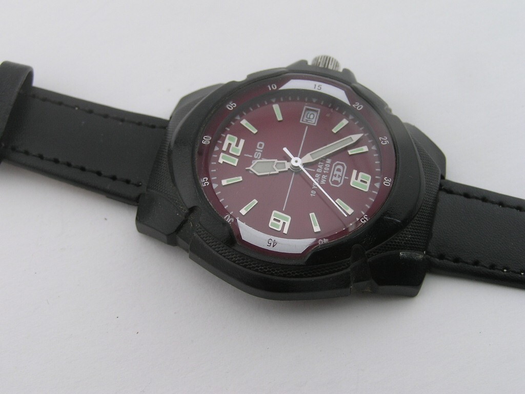 Buy Casio HD 2719 Mw-600 Mens 100m Blue Analog Quartz Watch Hours