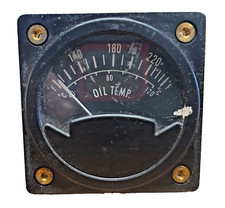 Westberg Oil Temperature Indicator Gauge, P/N 2A9-2, Used