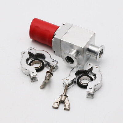 Pfeiffer Vacuum AVC 016 SA Vakuum-Eckventil PFA31003 mit Dichtung + Spannring