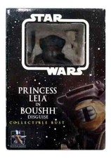 Gentle Giant Star Wars Return Of The Jedi Princess Leia In Boushh 1/6 Bust Promo