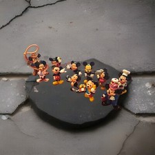 Vintage PVC Mickey Mouse 11 In Lot