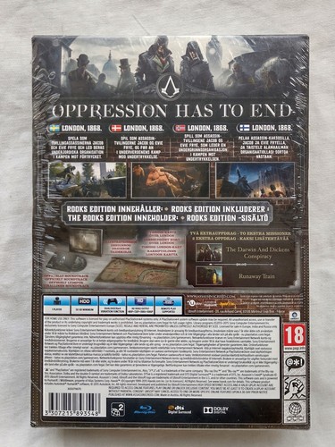 PS4 - Assassin's Creed Syndicate The Rooks Edition caja nórdica - nuevo precintado - Imagen 2 de 2