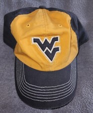 Vintage West Virginia Logo Adjustable Cap/Hat by Twins Enterprise